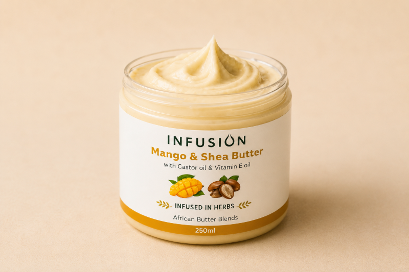 Infusion's Mango & Shea Butter Hair & Body Cream